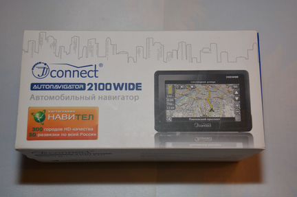 Навигатор JJ-Connect AutoNavigator 2100 wide