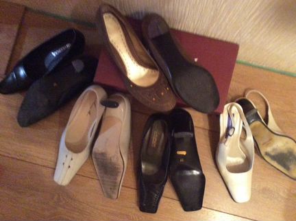 Туфли женские кожа