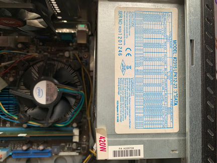 Системный блок в сборе intel e5700 win 8