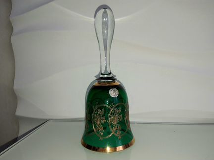 Колокольчик хрусталь Богемия