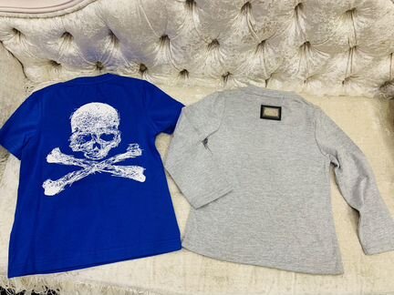 Футболки и лонгслив Philipp Plein 1-2 года