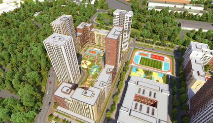 1-к квартира, 39.4 м², 7/24 эт.