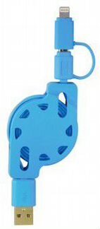 Адаптер microUSB - Lightning Cellular Line chadmfi