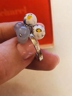 Кольцо золотое cacharel, Франция