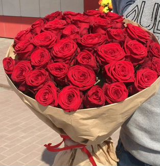 31 роза, 51 роза, букеты