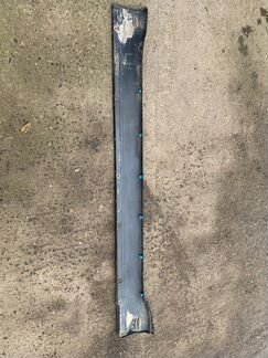 Порог пластиковый накладка левый Mitsubishi Pajero