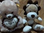 Мягкие игрушки Медведь и Львёнок
