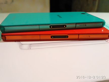 Sony Xperia Z3 compact Orange and Green (4 в 1)