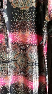 Туника шелковая для дома и отдыха