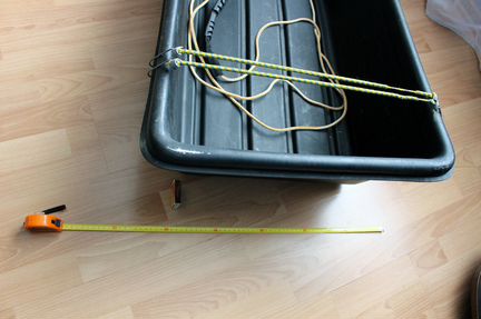 Санки корыто рыбака Winter Sled