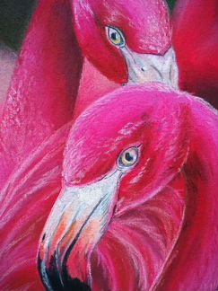 Картина пастелью, А4