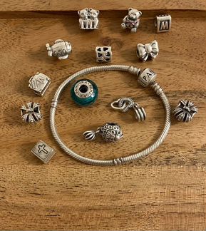 Pandora браслет и шармы пандора