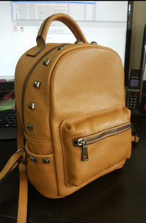 Рюкзак кожаный Новый, Италия