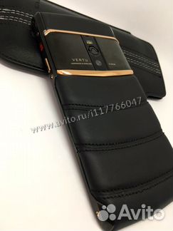 Vertu Signature Touch Jet Black Red Gold/ верту