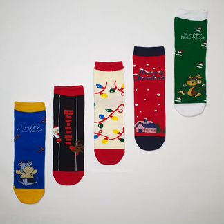 Набор новогодних носков