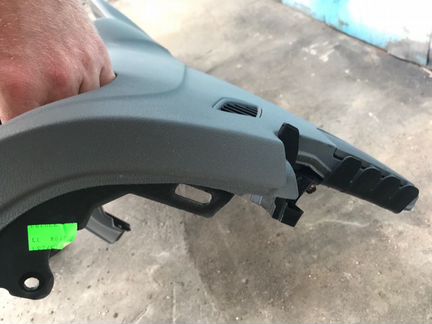 Торпеда Audi A4 B8 08-14 серая не ремонтная