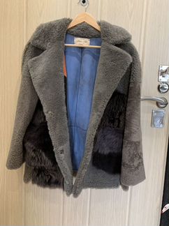 Шуба из натуральной овчины