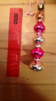 Елочные игрушки пирамидка