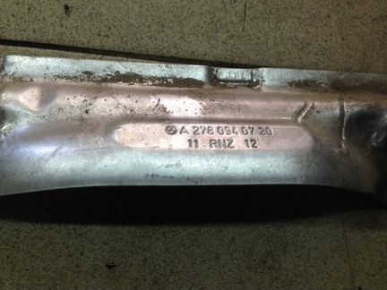 Экран патрубка выхлопного Мерседес A2780940720