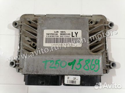 Эбу Chevrolet Aveo T250 1.2 8кл. 2006-2011