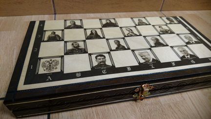 Шахматы ручной работы с российскими правителями