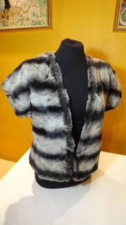 Меховая жилетка из кролика