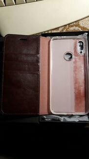 Новый кожаный чехол Redmi Note 7