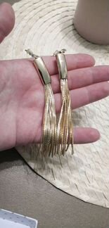 Серьги кисти бижутерия