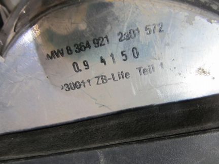 Фонарь левый BMW 3-series E46 8364921