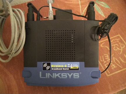 Роутер Linksys Wireless-G 2.4