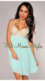 Платье коктейльное с Пуш-ап Hot Miami Styles