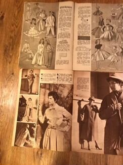 Журналы мод EzAdivat Венгрия 1957