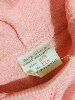 Пончо-толстовка zara 5-6л 116см