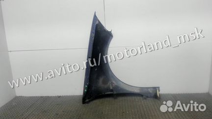 Крыло левое переднее Renault Megane 2, 2004