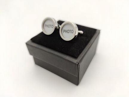 Запонки под фотографии новые