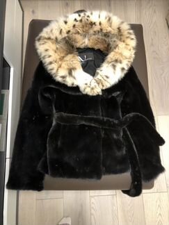 Шуба норка с рысью Vericci