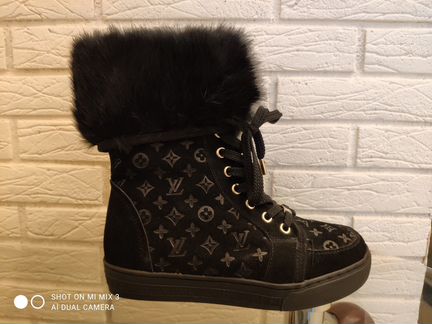 Зимние ботинки Louis Vuitton