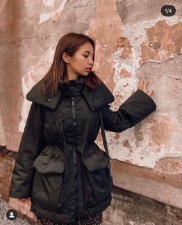 Пуховик женский uniqlo jil sander, р.L