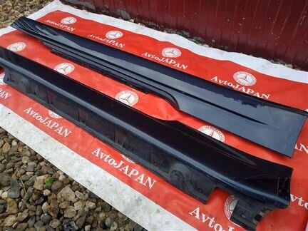 Накладки порогов правые Bmw E63