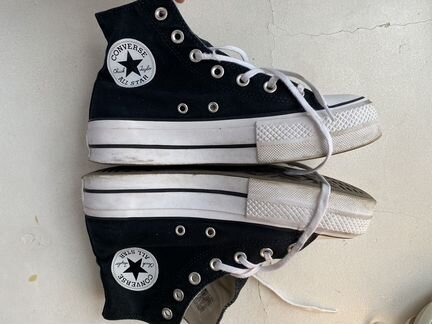 Кеды Converse на платформе