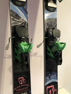Лыжи icelantic oracle + Крепления Salomon STH13