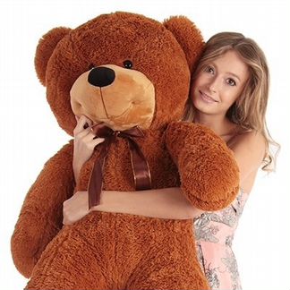 Большие плюшевые медведи от 100 до 230 см