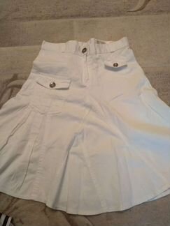 Юбка белая