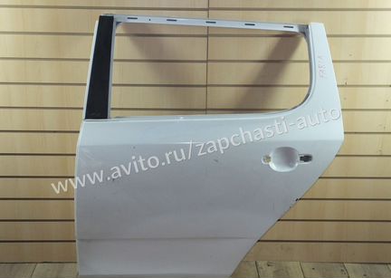 Дверь задняя левая Skoda Fabia 2010-2015 г. в