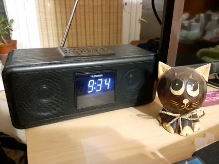 Радио и часы telefunken (с usb,sd)