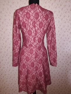 Платье кружевное на трикотажной подкладке 42-46