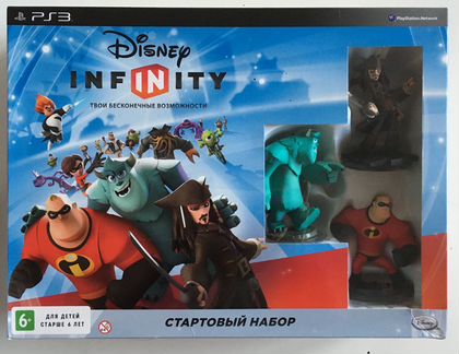 Игра для PS3 Disney infinity с фигуркой
