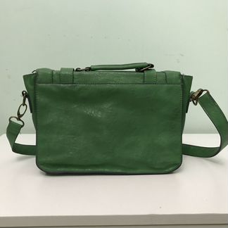 Женская сумка-портфель из натуральной кожи