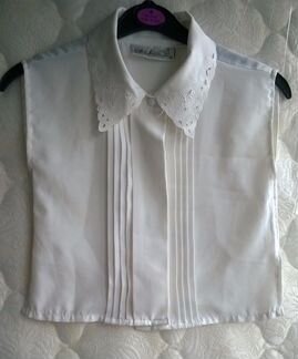 Белые школьные блузки кофточки 134 140 146