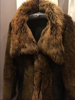 Дубленка женская (натуральная) с кож вставками